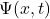 \Psi(x,t)