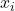 Rendered by QuickLaTeX.com x_i