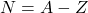 N=A-Z